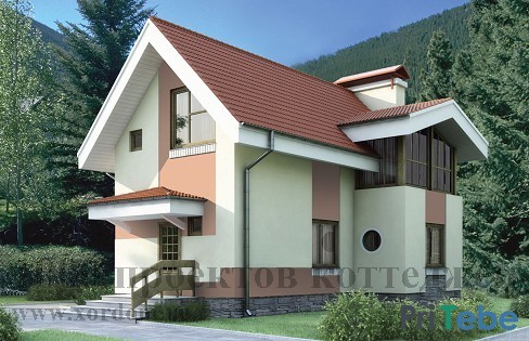 Строительство двухэтажного дома из кирпича 6x9, 1