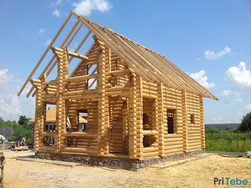 Cтроительство деревянных домов.