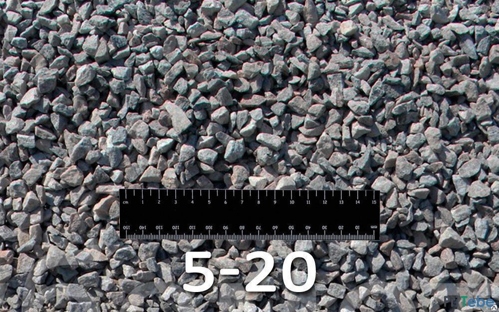 Поставки гравийного щебня фр. 5-20 (М1000)