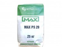 Смесь ремонтная высокоточной цементации (подливки) MAX PS 20